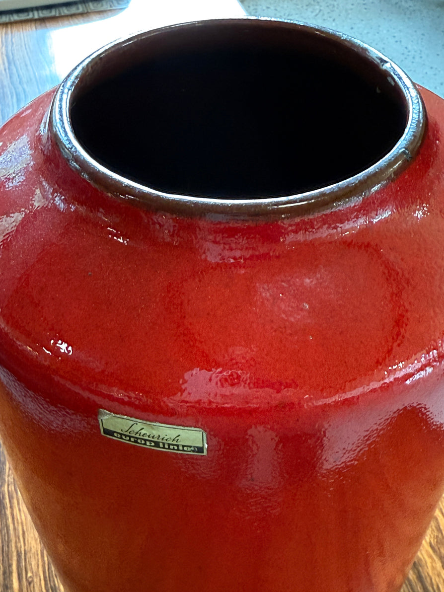 Large West German Table Vase - Scheurich