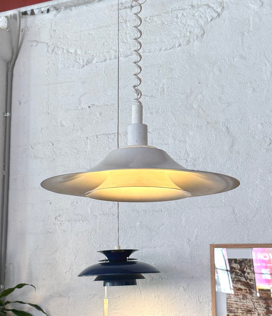Jeka Metalryk Pendant in White