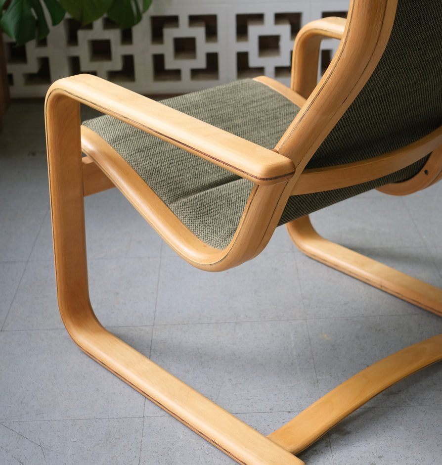 Yngve Ekström Lamello Chair in New Fabric