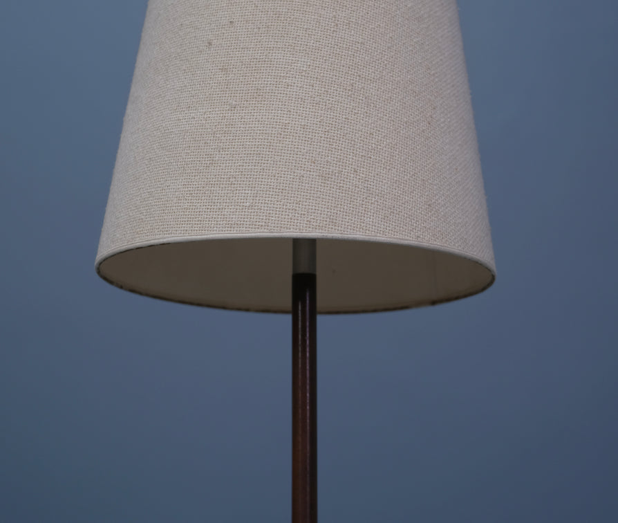 Fog & Morup Floor Lamp in Brushed Aluminium & Rosewood