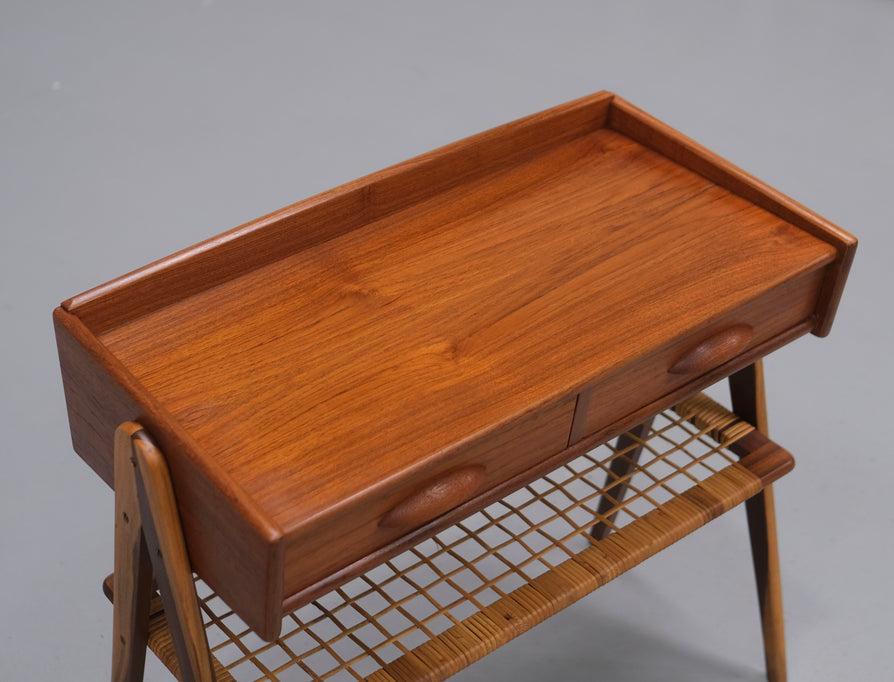Matched Pair of Søren Rasmussen Bedside Tables