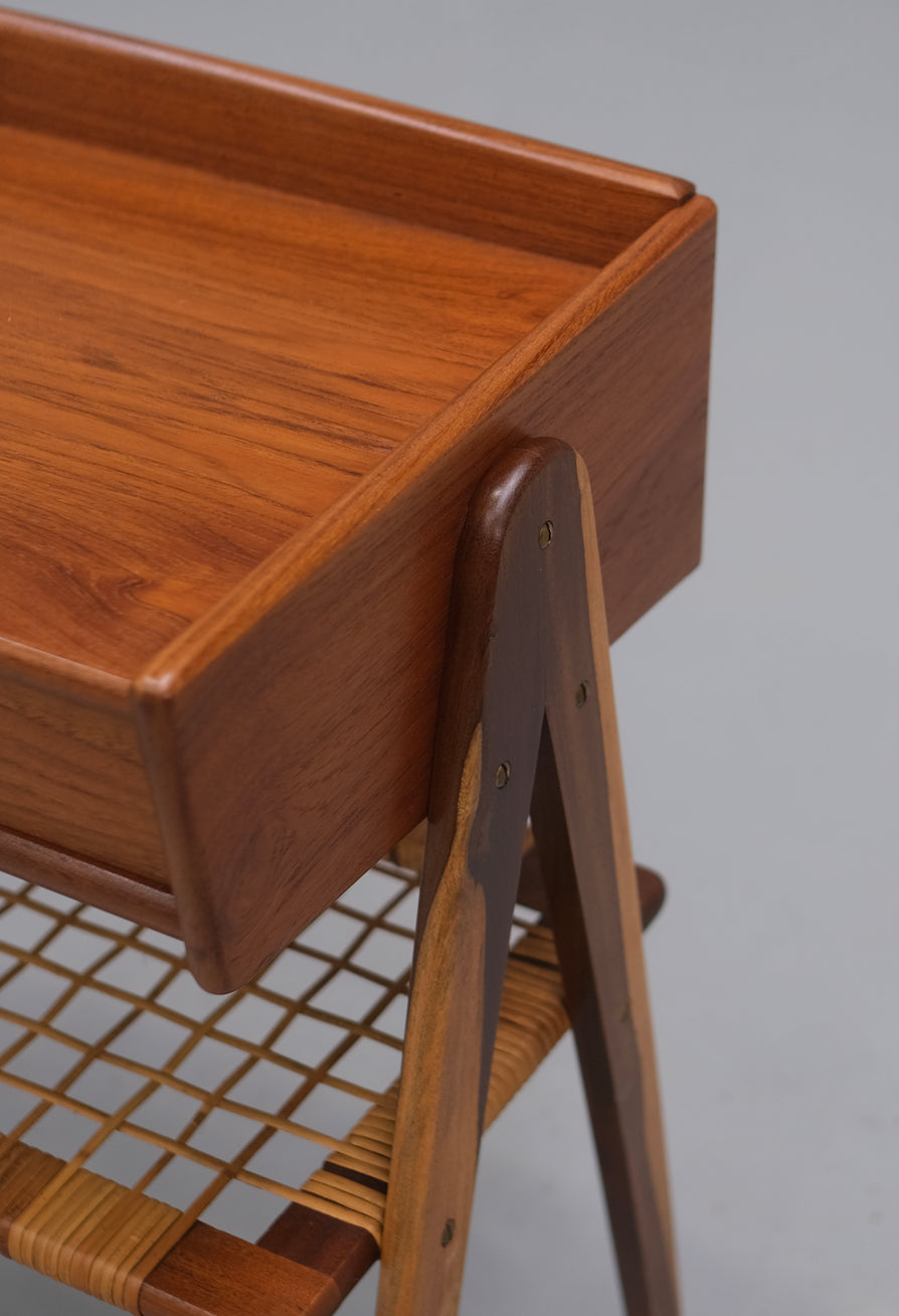 Matched Pair of Søren Rasmussen Bedside Tables