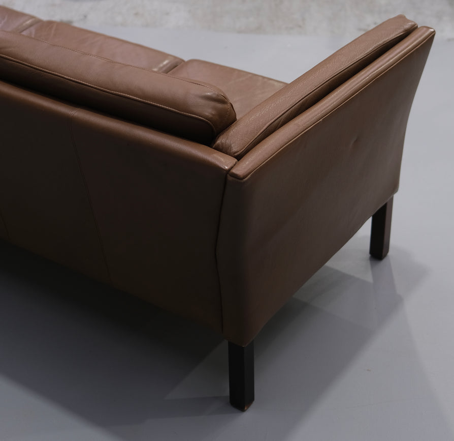 Three Seater Sofa in Leather