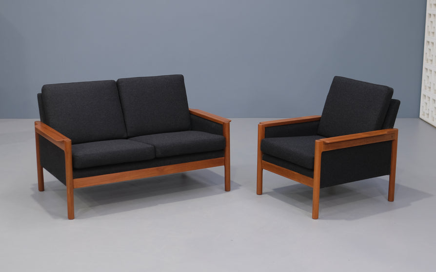 Danish Two Seater Sofa in Teak