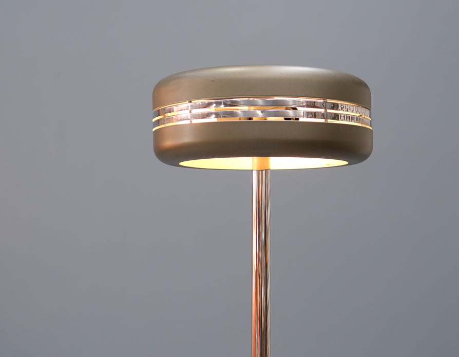 Italian "Flying Saucer" Floor Lamp