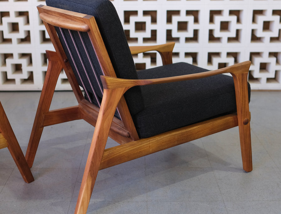 Pair of Danish Deluxe "INGA" Chairs