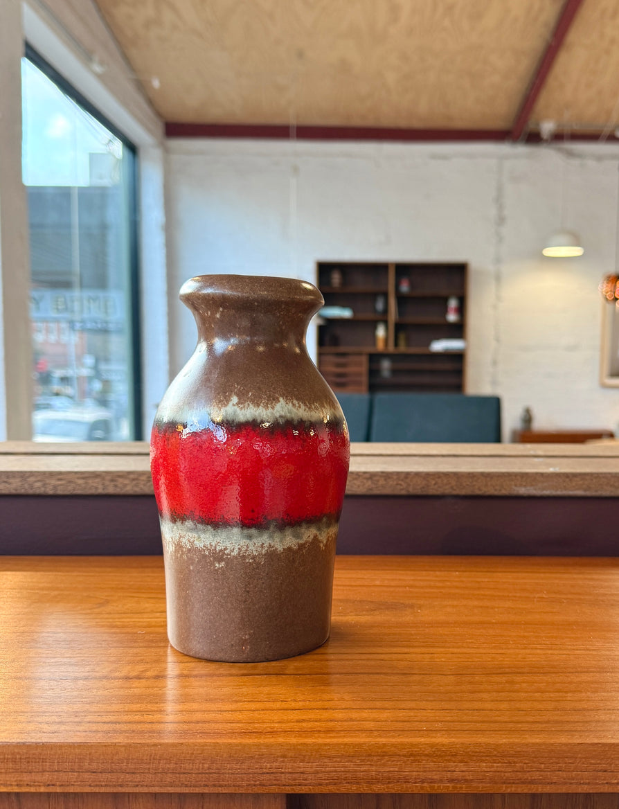 Fat Lava West German Table Vase - Scheurich