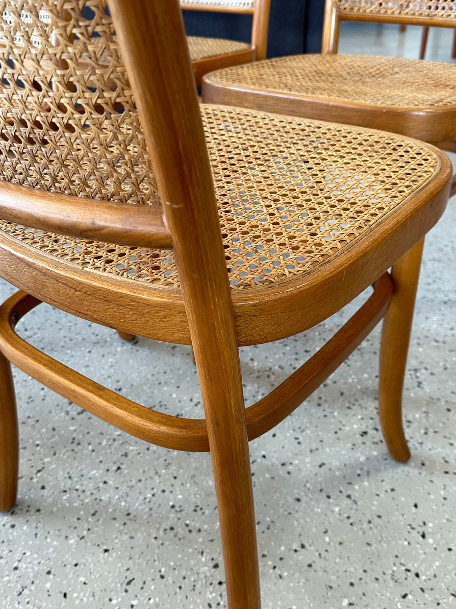 Four Thonet 811 Dining Chairs