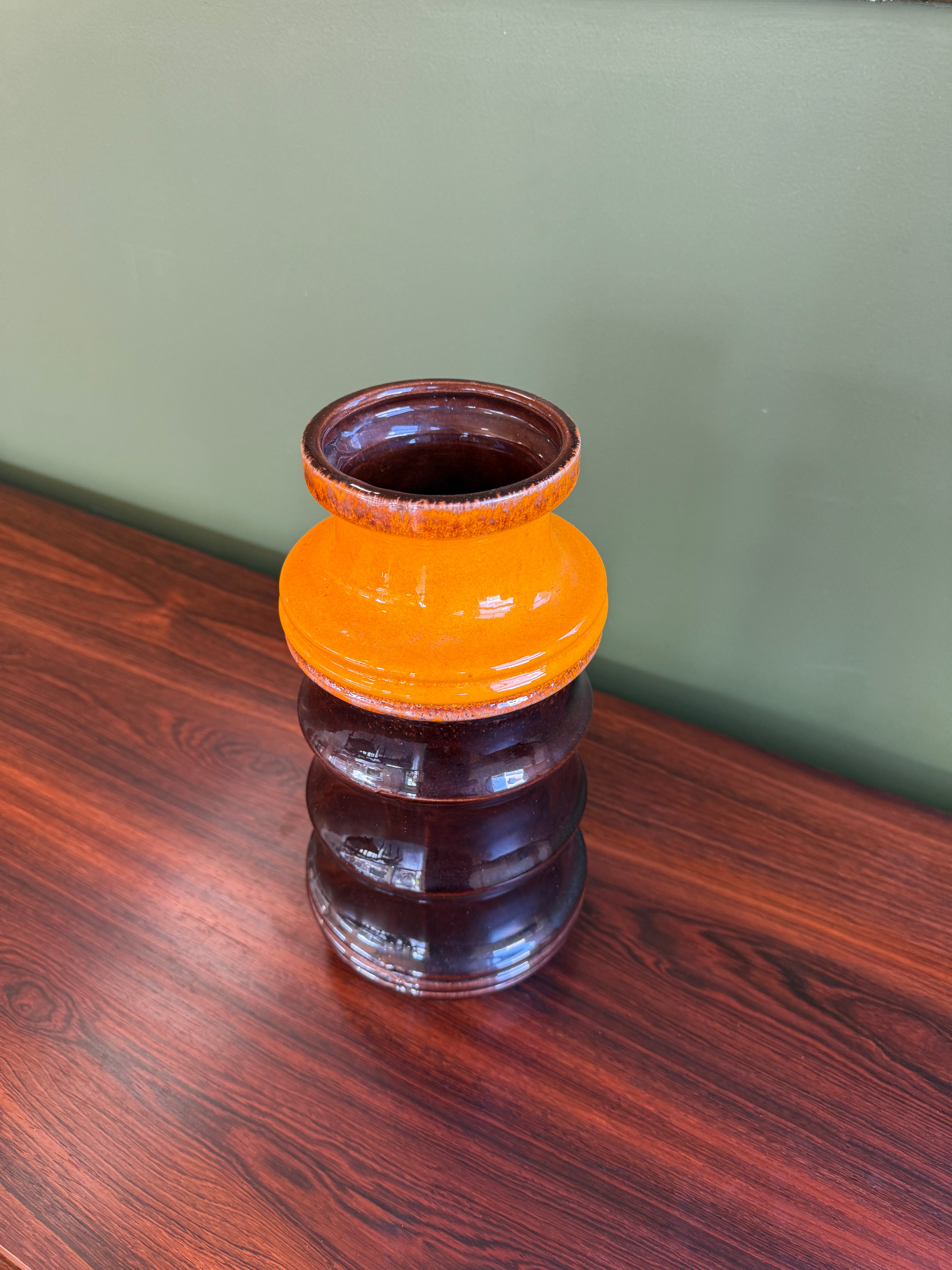 Fat Lava West German Vase - Scheurich
