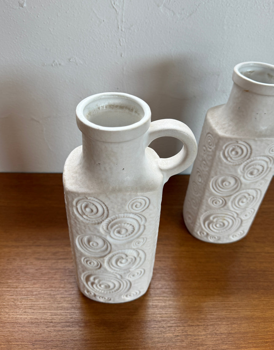 Pair of West German Scheurich Vases