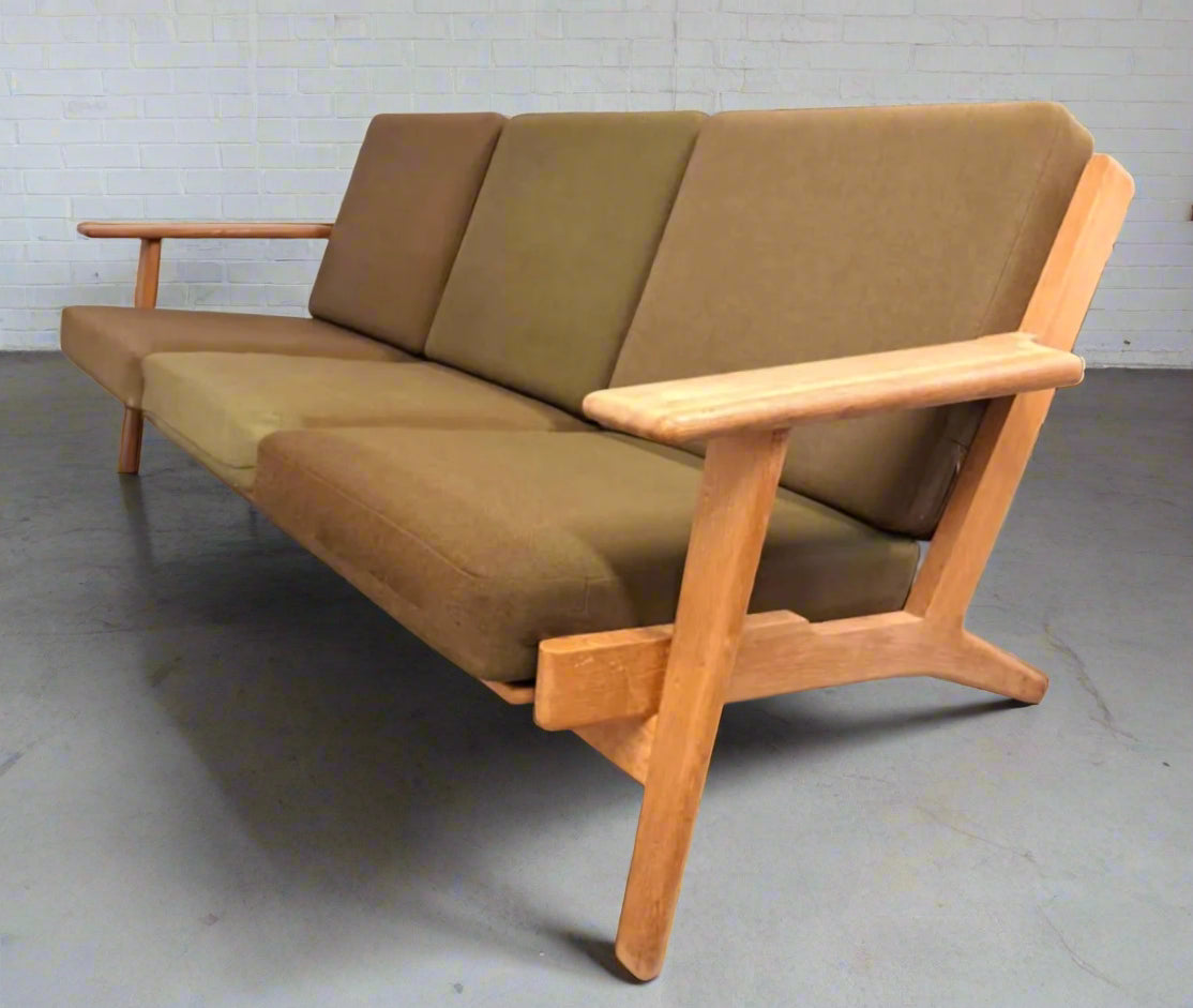 Hans Wegner GE290 Plank Sofa in Oak