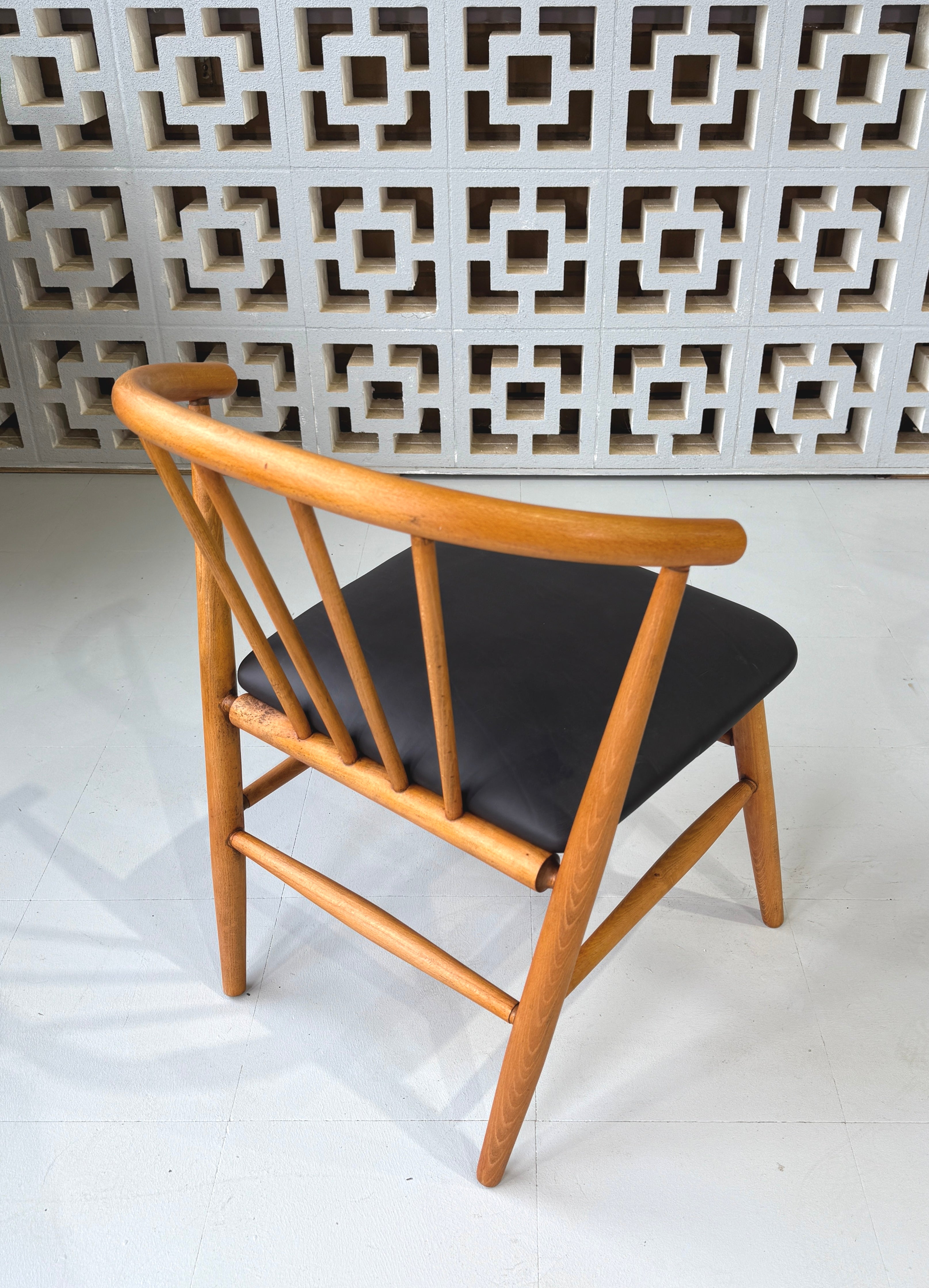Danish Spindle-Back Chair