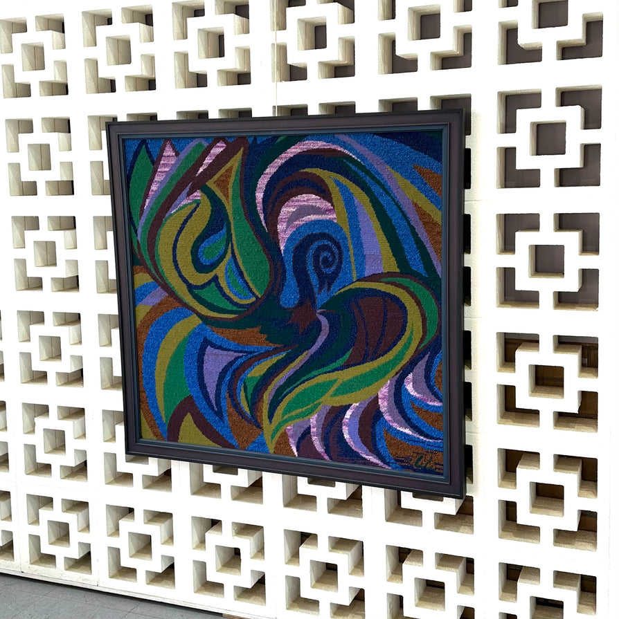 Mid-Century Stitch Art