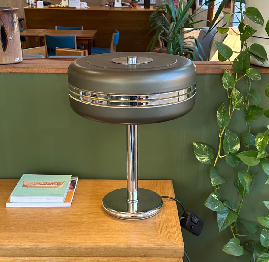 Italian "Flying Saucer" Table Lamp