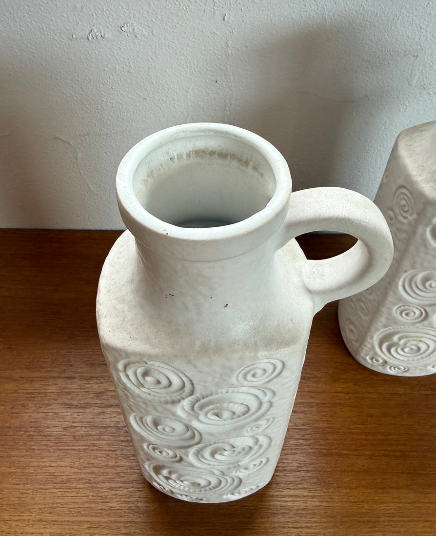 Pair of West German Scheurich Vases
