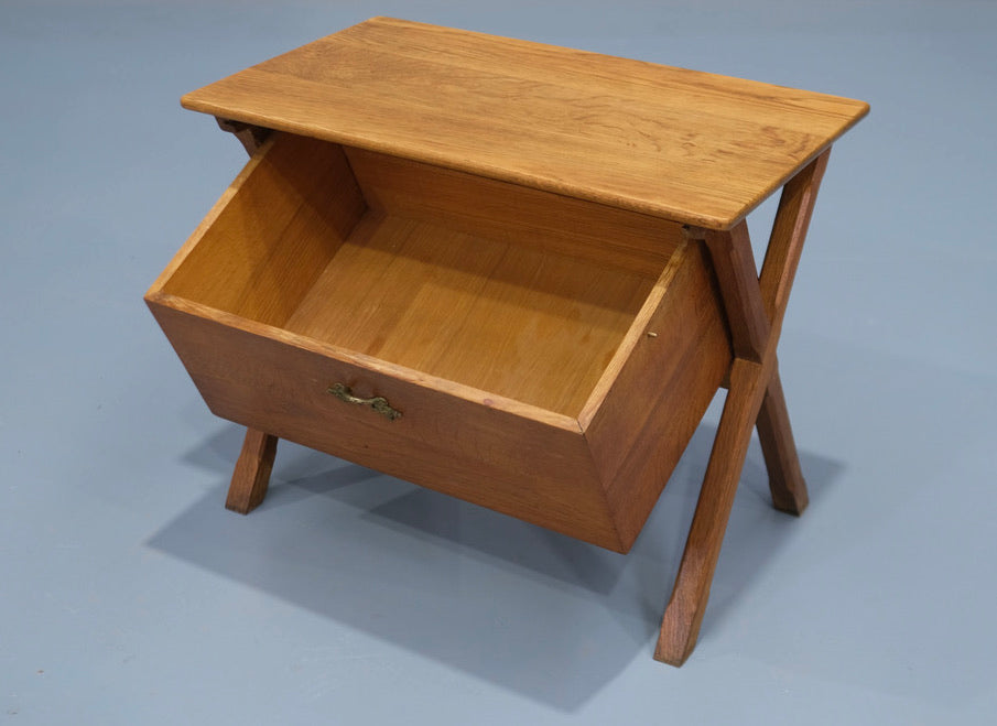 Henning Kjærnulf Sewing Tidy in Oak