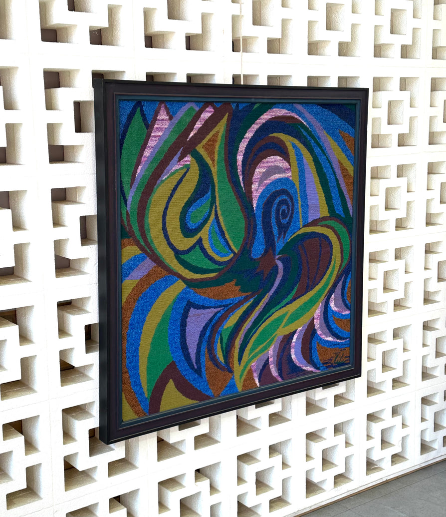 Mid-Century Stitch Art