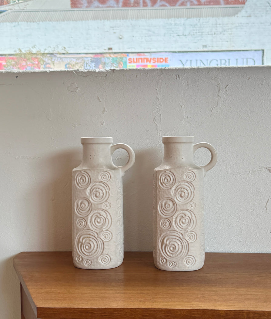 Pair of West German Scheurich Vases