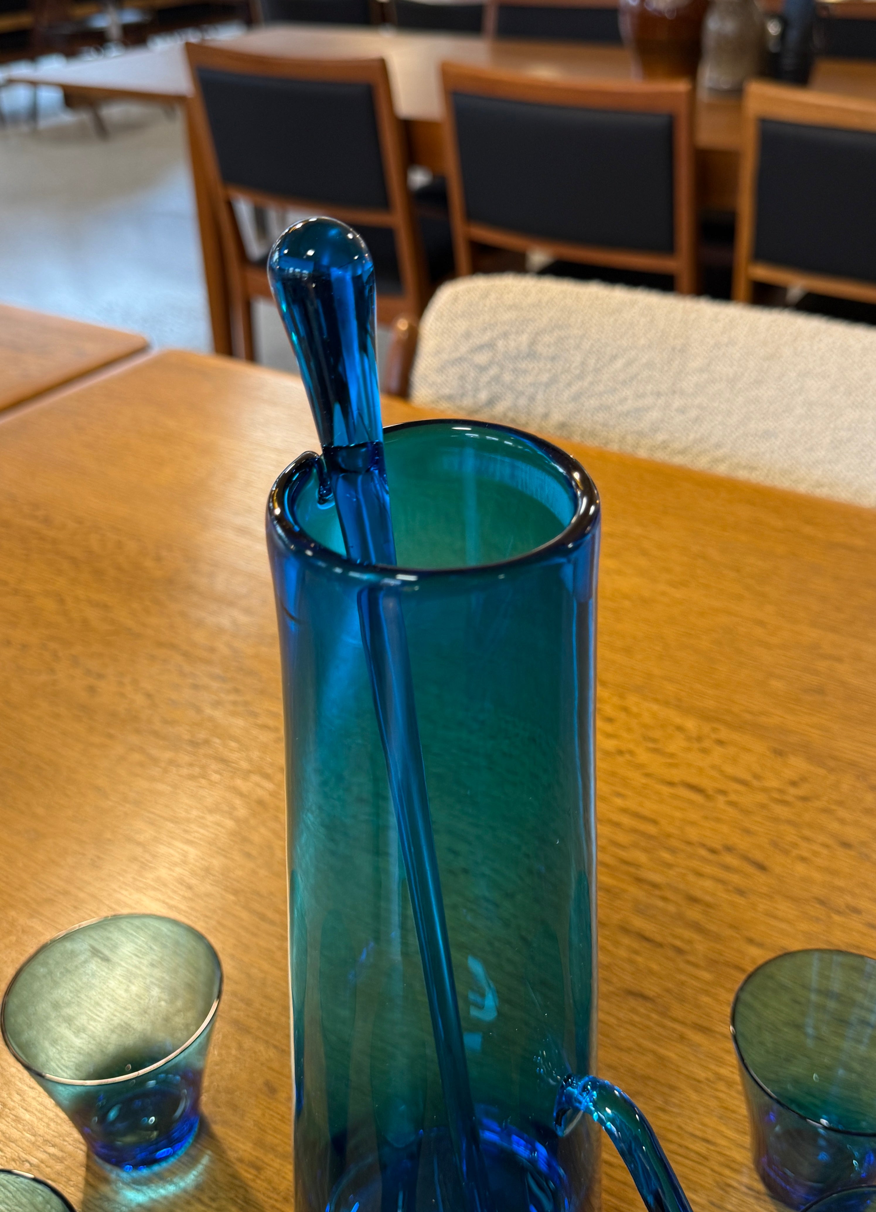 Mid-Century Glass Cocktail Set