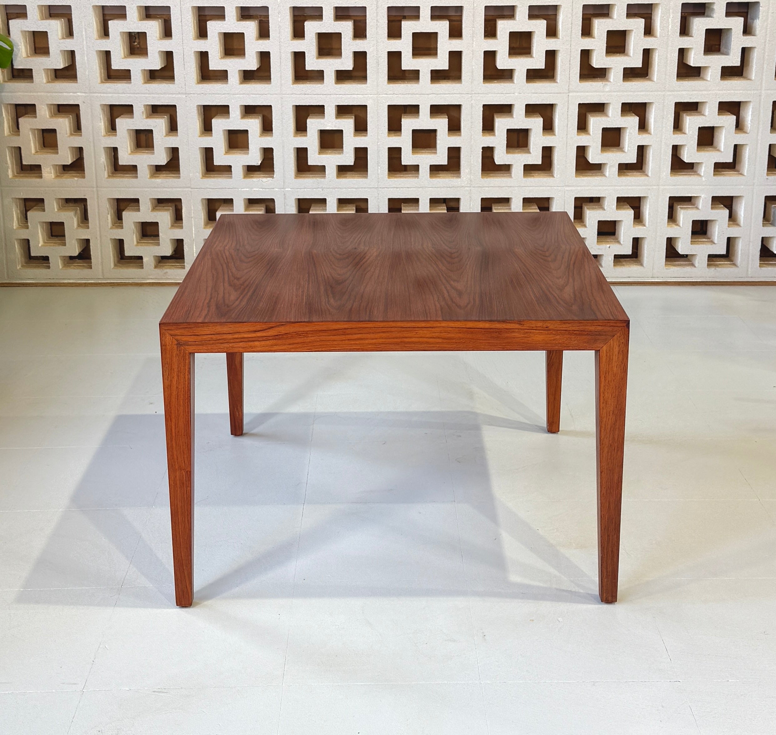 Severin Hansen For Haslev Møbelsnedkeri Coffee Table in Rosewood