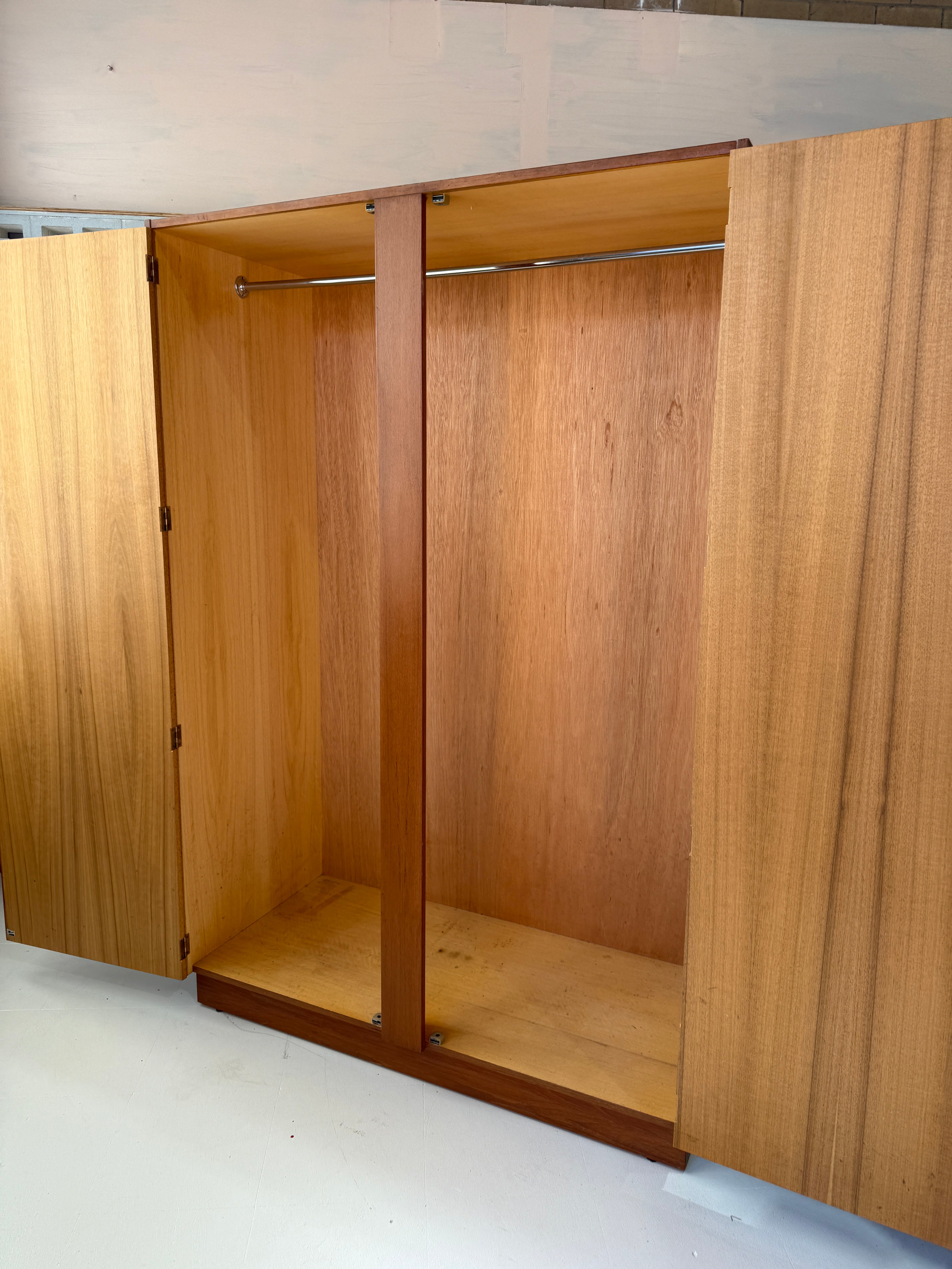 Mid-Century Wardrobe in Teak