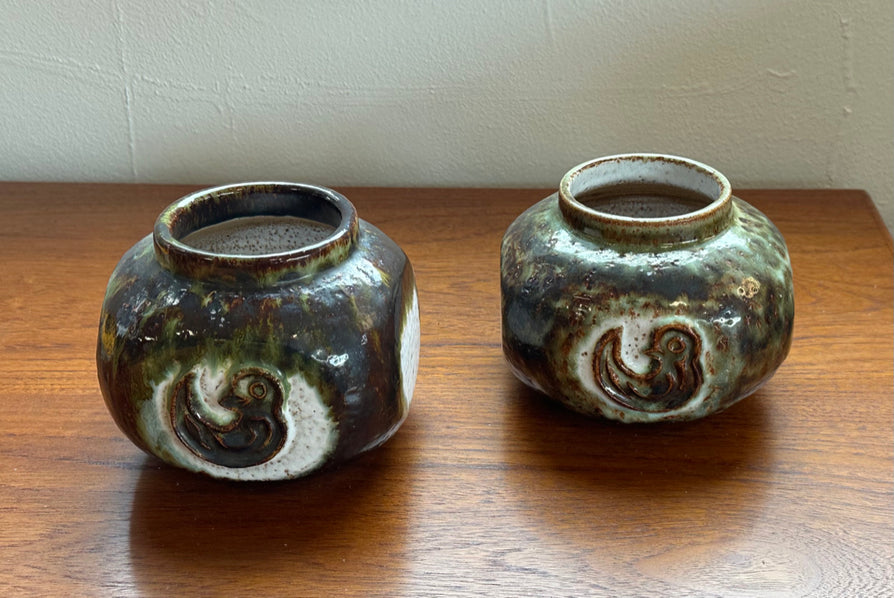 Pair of Kingo Ceramics Table Vases