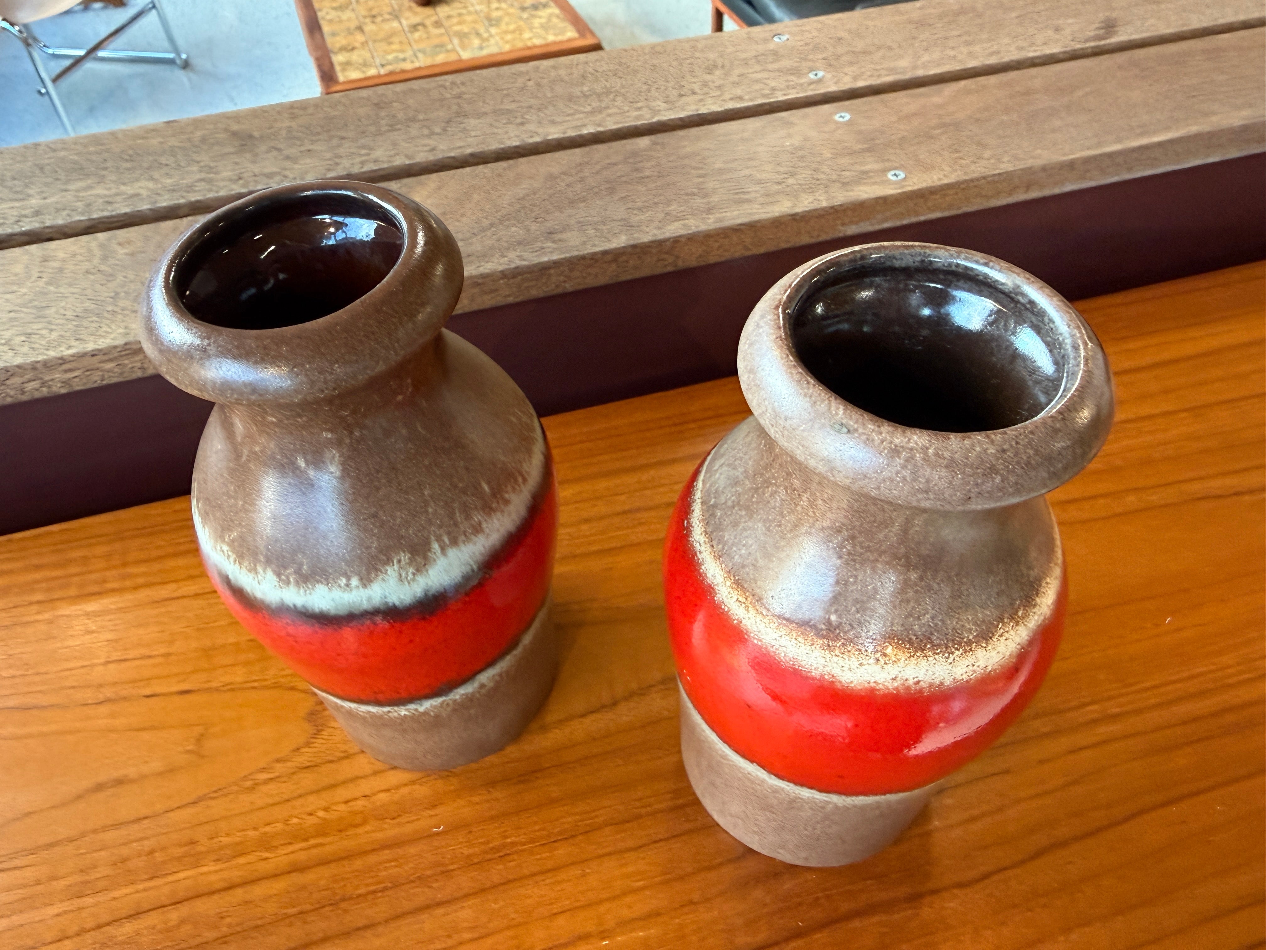 Fat Lava West German Table Vase - Scheurich