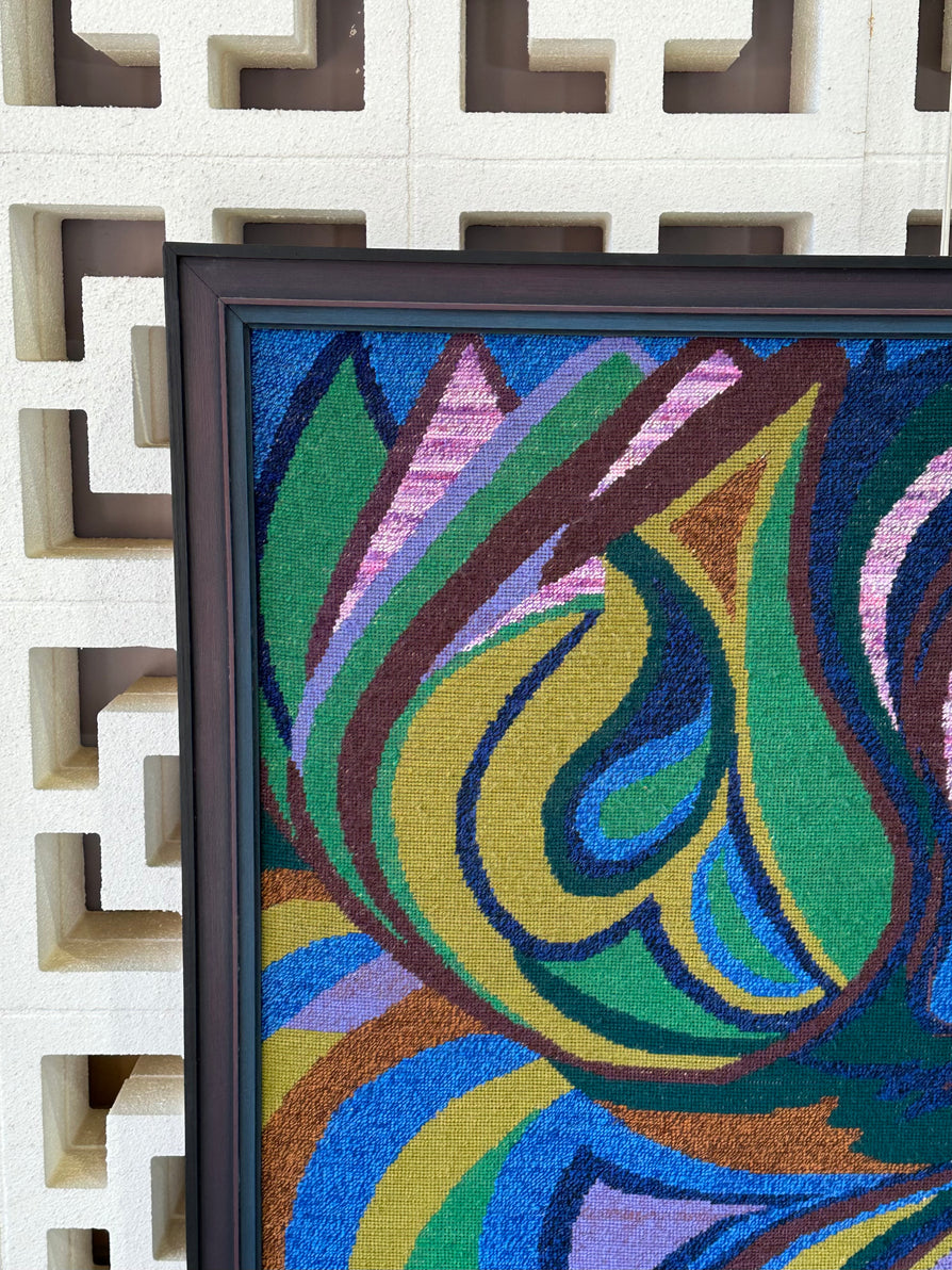 Mid-Century Stitch Art