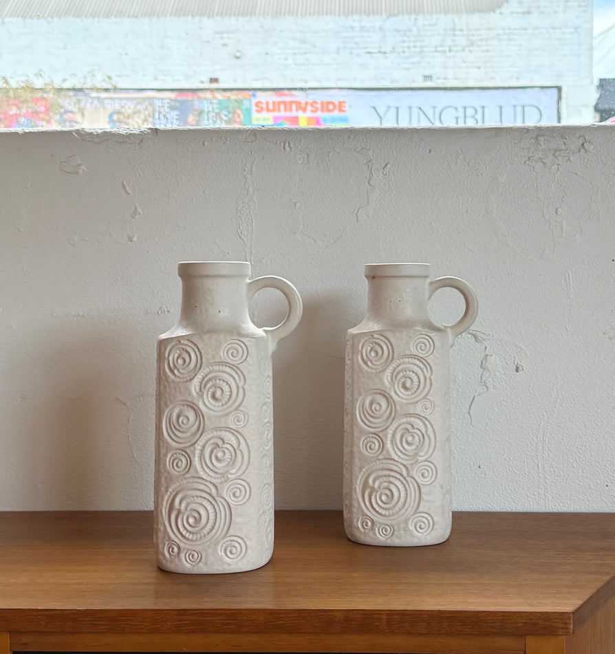 Pair of West German Scheurich Vases