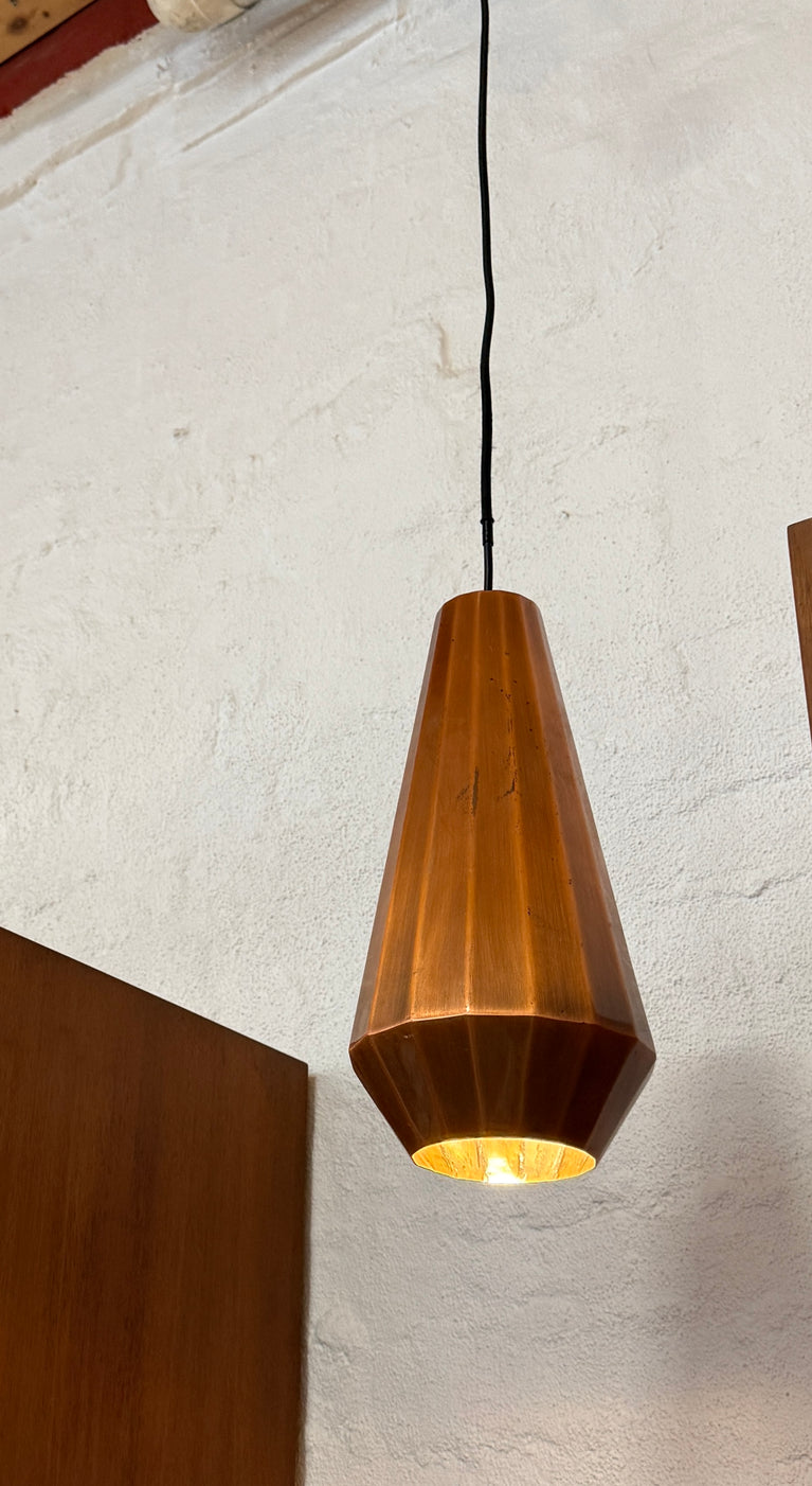 David Derksen CL-16 Faceted Copper Pendant