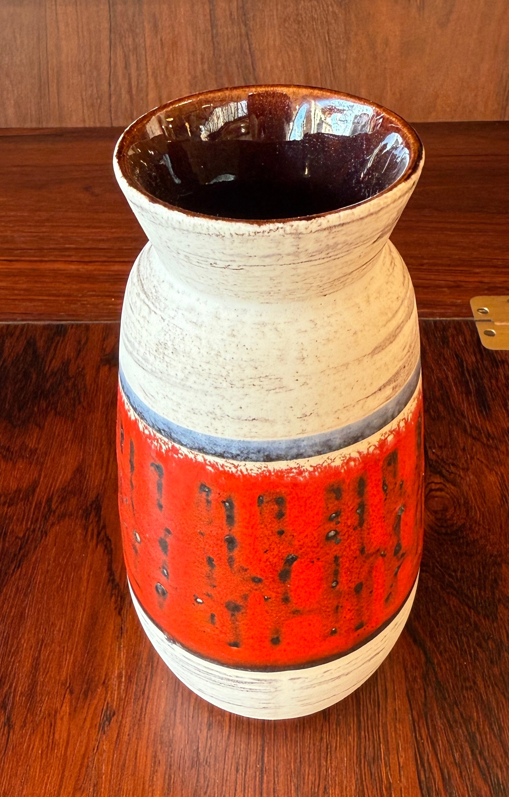 Fat Lava West German Vase - Scheurich