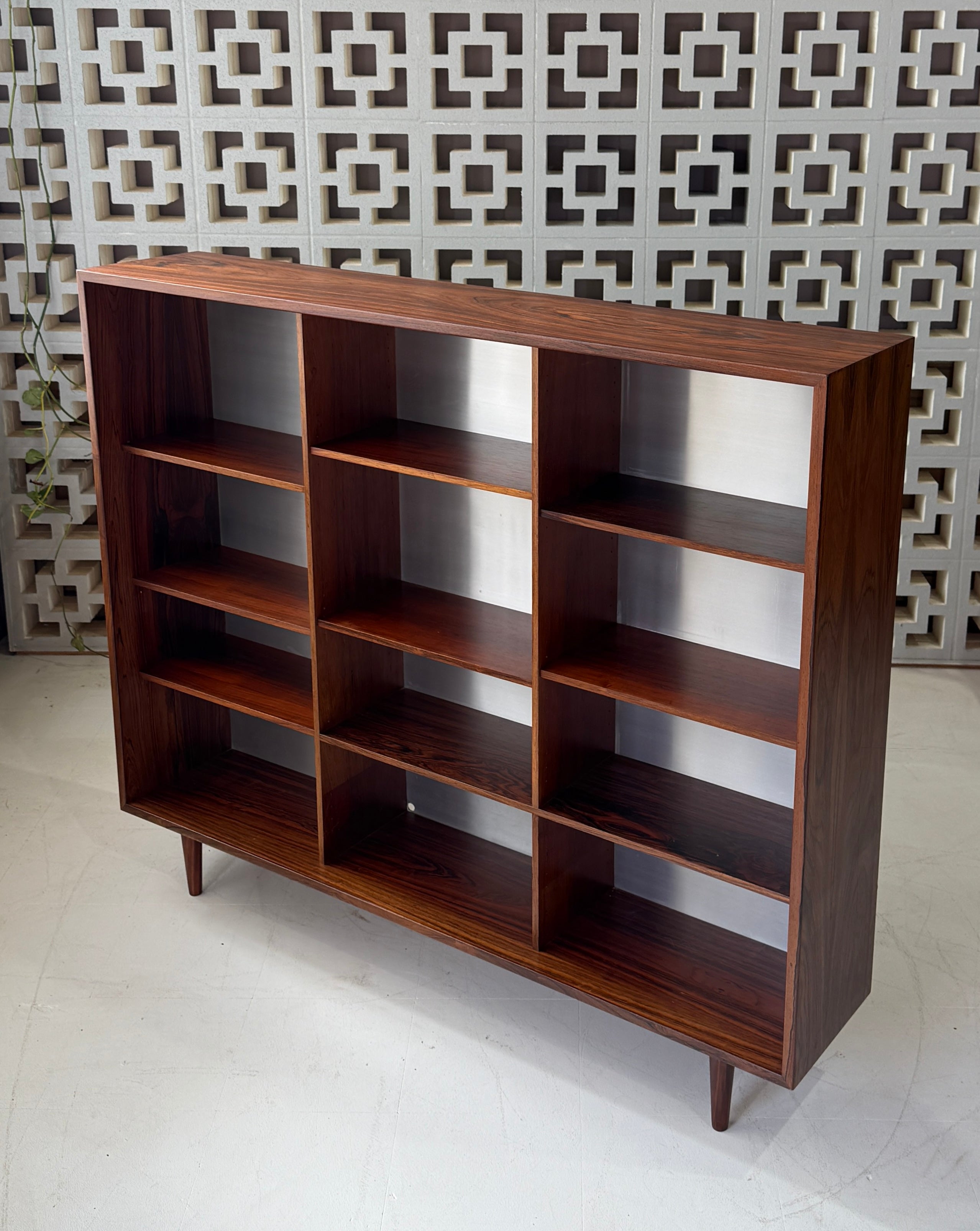 Large Danish Bookcase in Rosewood