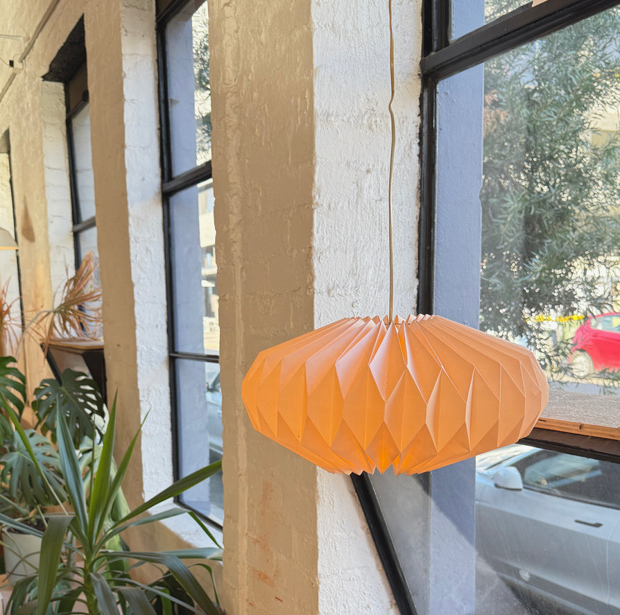 1970s Danish Faceted Pendant