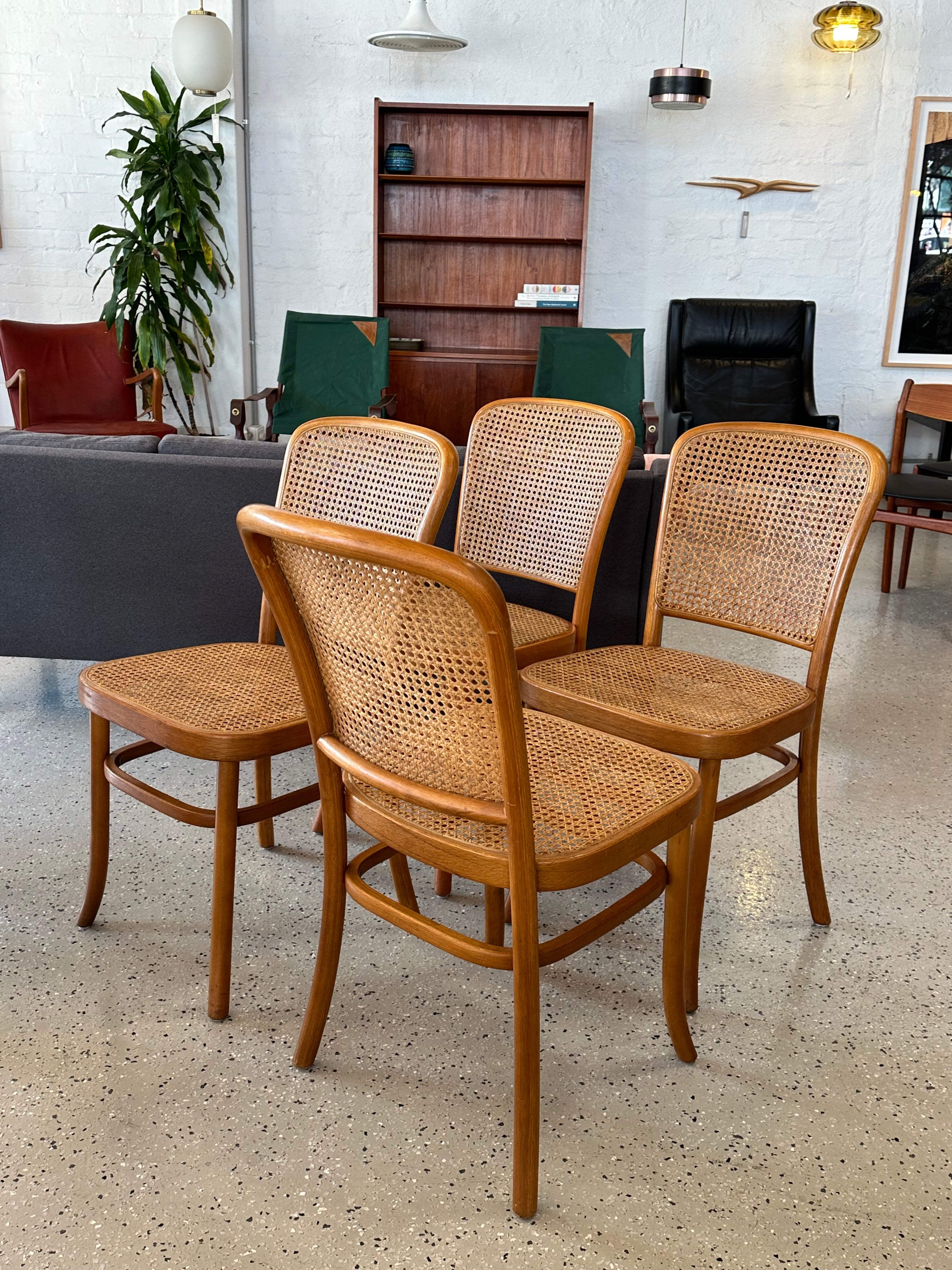 Four Thonet 811 Dining Chairs - Main Image