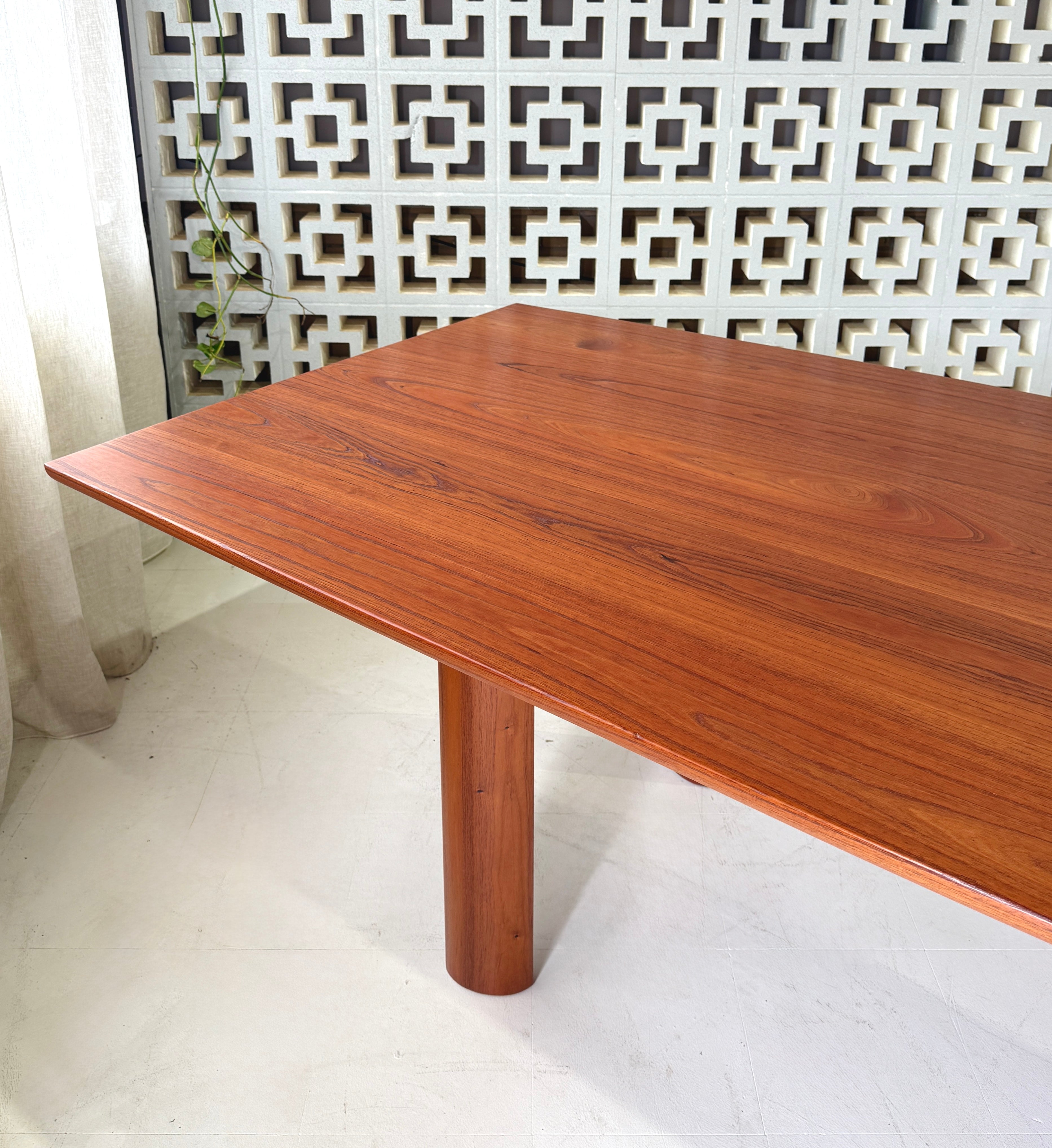 Large Solid Dining Table
