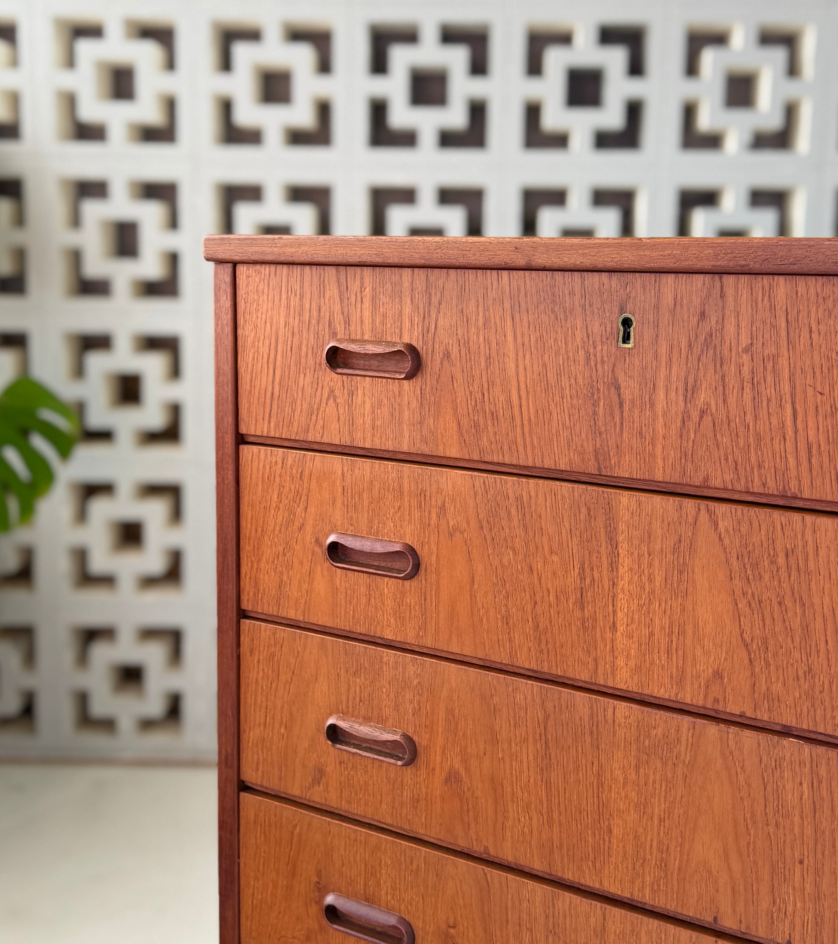 Danish Tallboy in Teak