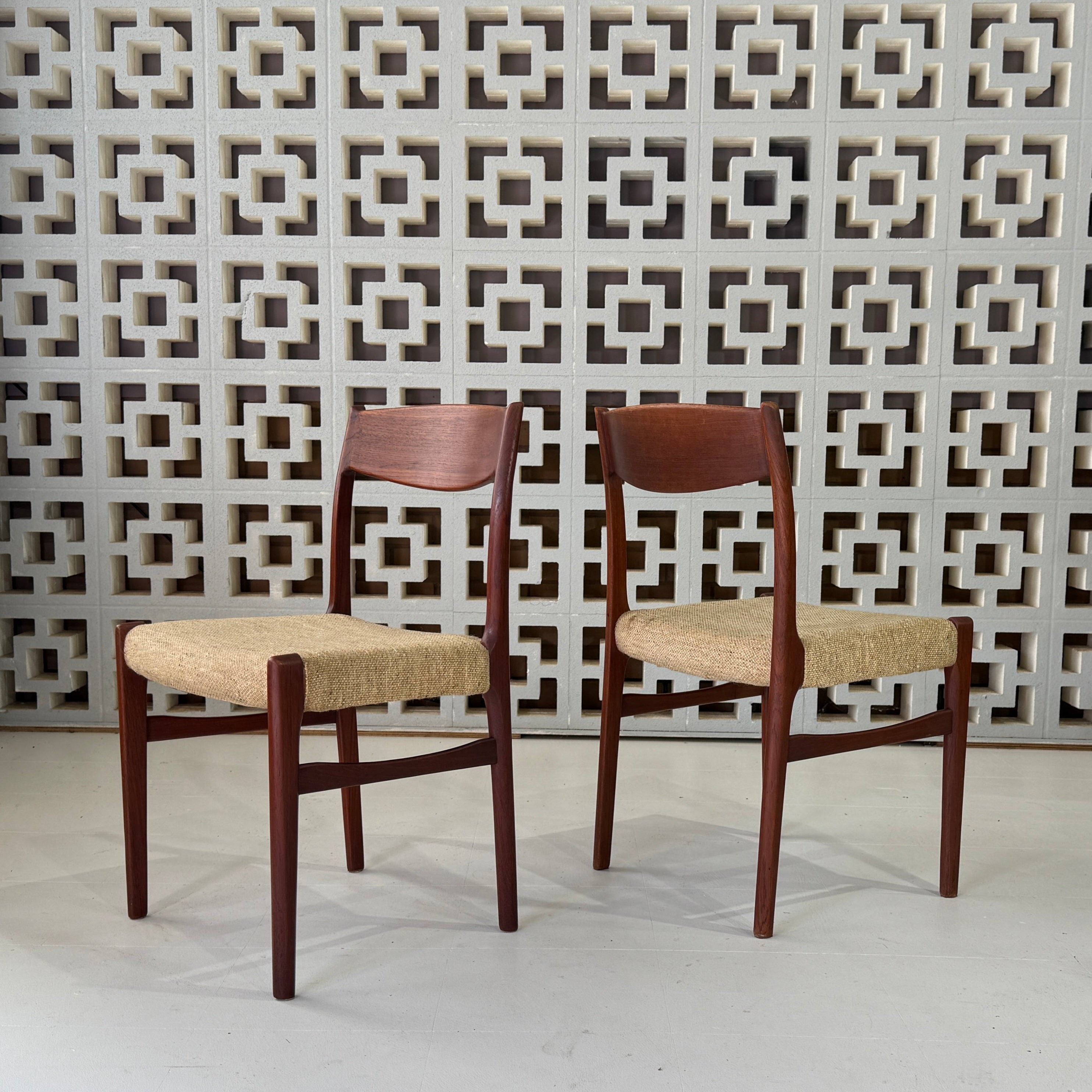 Set of Four Danish Dining Chairs