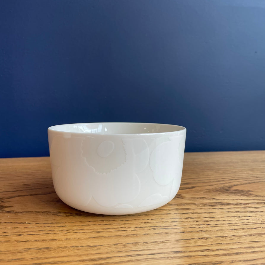 Marimekko Bowl - Unikko in White