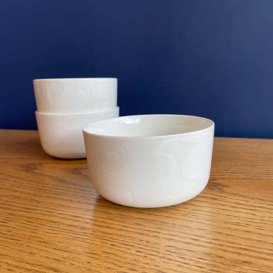 Marimekko Bowl - Unikko in White