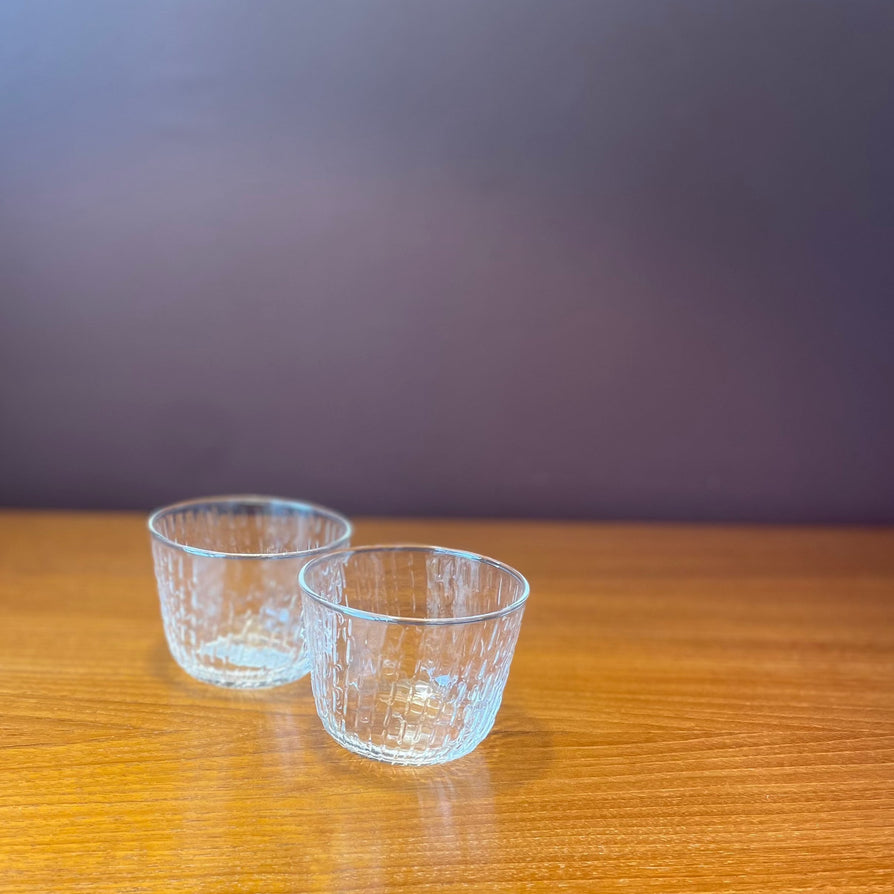 Marimekko Syksy Pair of Glass Tumblers (Clear)