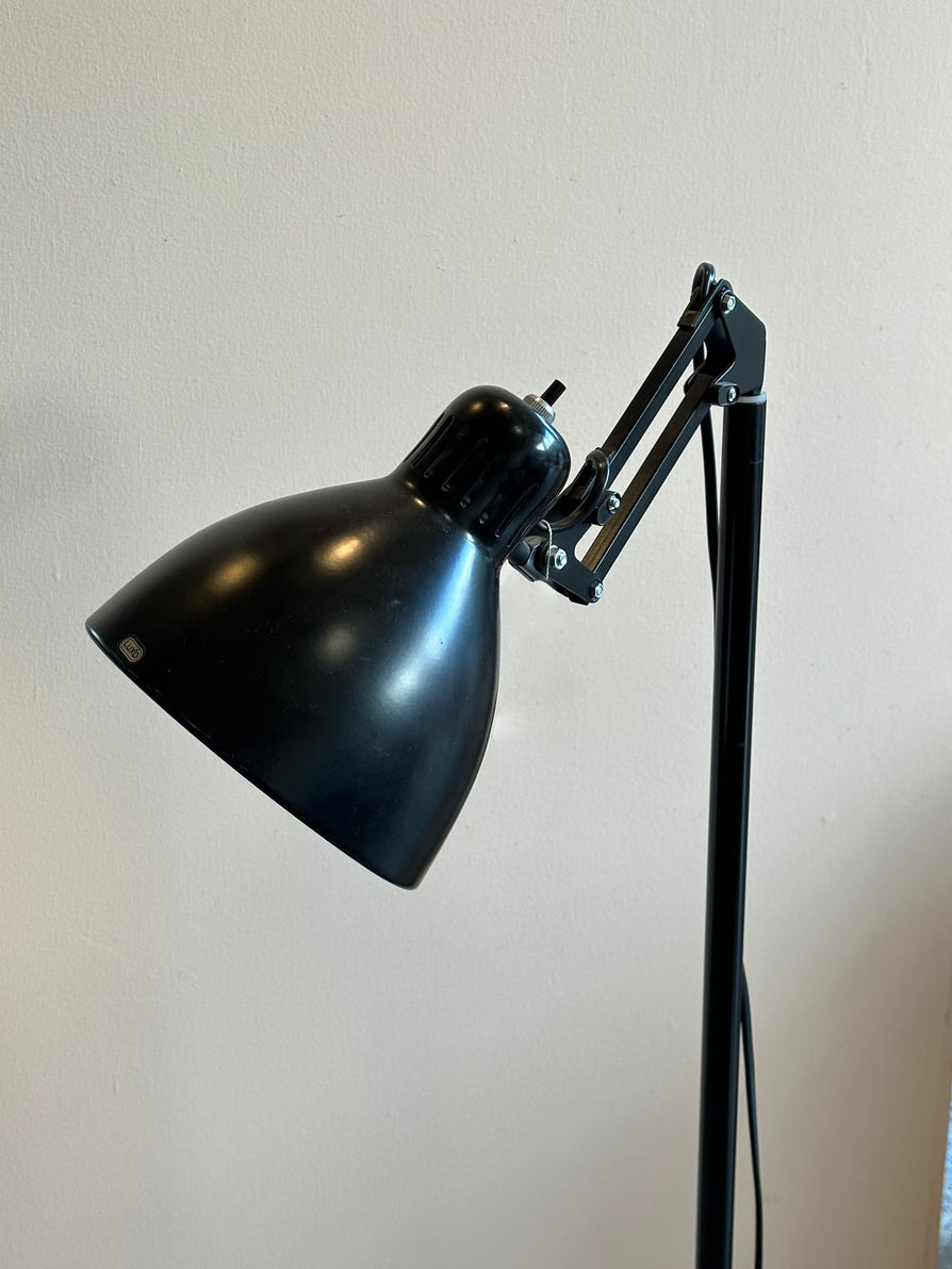LUXO 'L-1' Black Floor Lamp