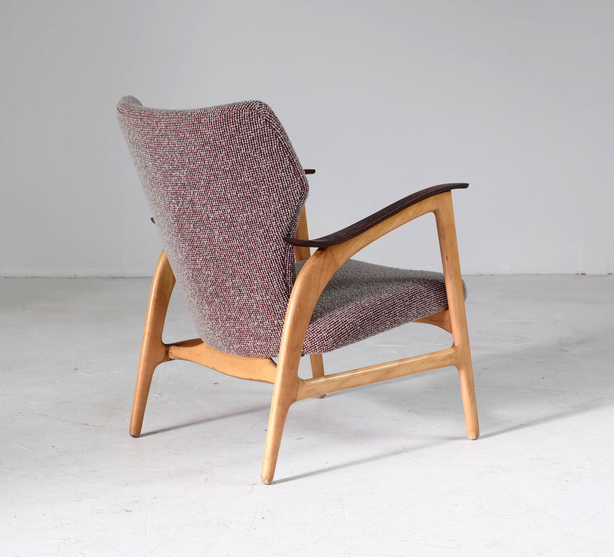 Madsen & Schubell Lounge Chair in New Kvadrat Fabric