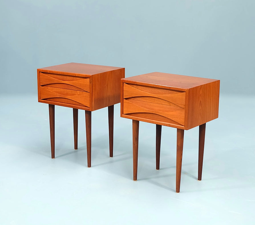 Pair of Niels Clausen Bedside Tables