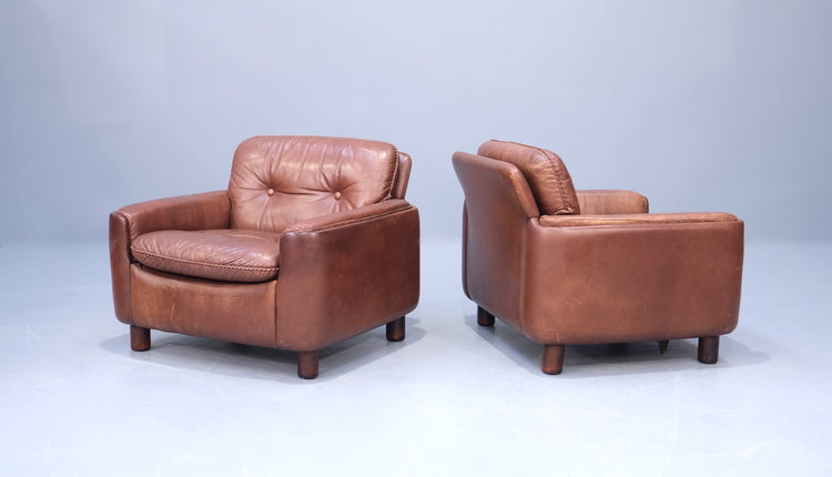Sigurd Resell Model 125 Lounge Chairs 