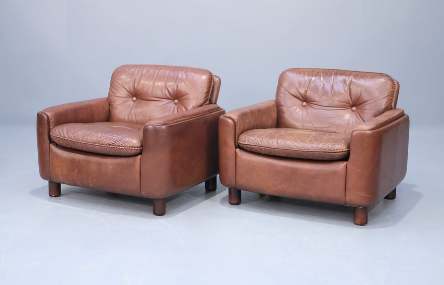 Sigurd Resell Model 125 Lounge Chairs 
