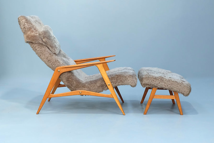Jio Möbler Chair & Footstool