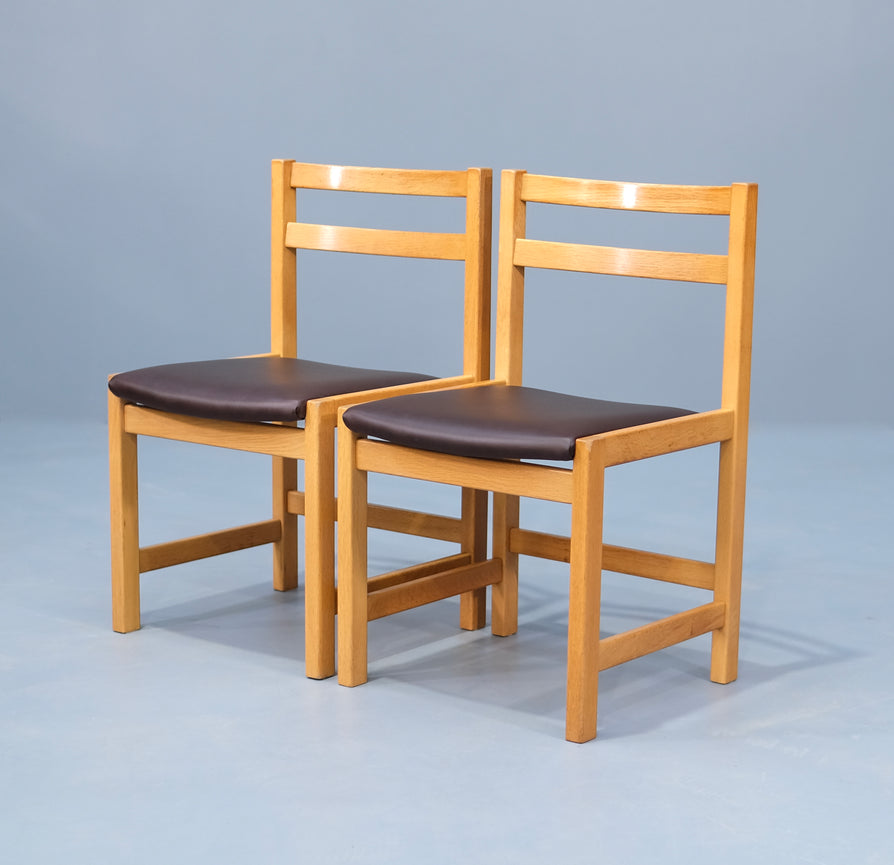 Six Kurt Østervig Dining Chairs in Oak