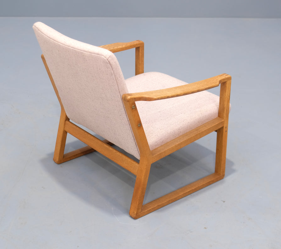 Børge Mogensen Easy Chairs in Oak