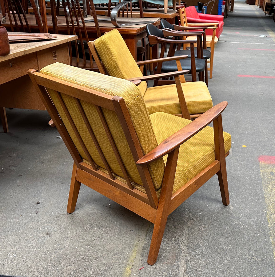 Pair of Danish Easy Chairs