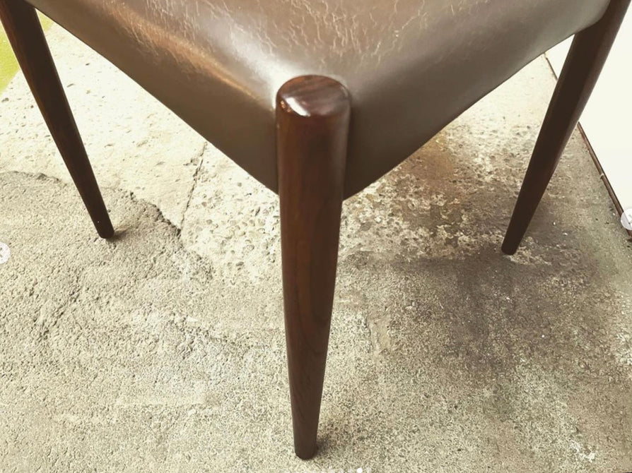 Four Johannes Andersen "Anne" Dining Chairs in Rosewood